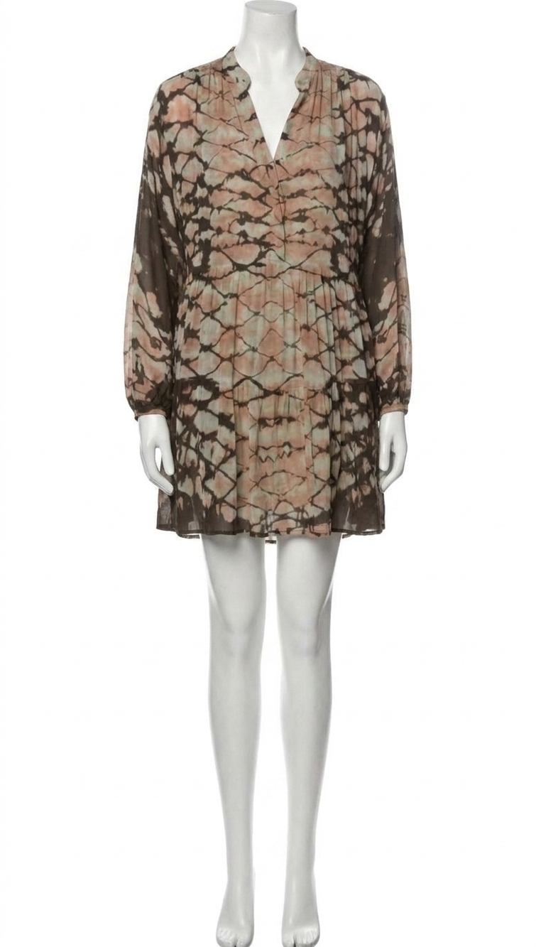 NEW YOUNG FABULOUS & BROKE halo dress in boa wash cork